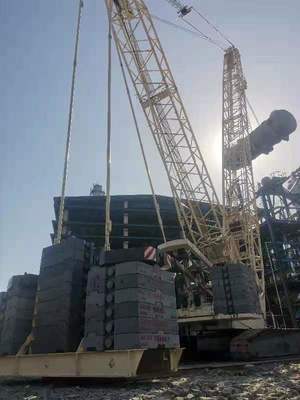 匠心吊運展實力，石化四建助力寶來石化項目高效推進(jìn)